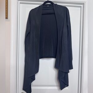 Max Rave Women’s Dark Grey Wrap Sweater